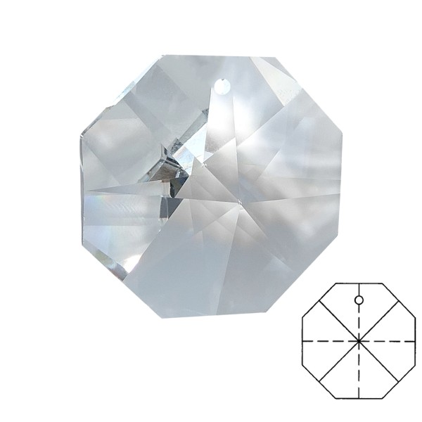 Bleikristall Koppe BRILLIANCE Sternschliff 1-Loch 108.647