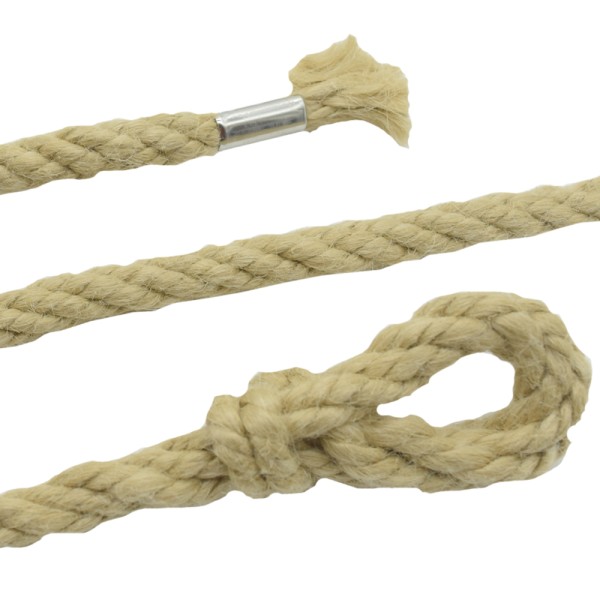 2x3m Seil 10mm mit Schlaufe und einseitig verpresster Öse
