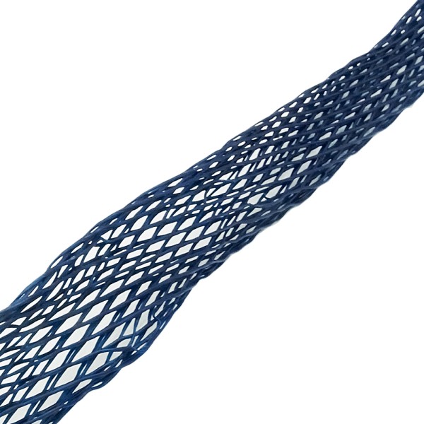 1m Netzschlauch 15-40mm Polyethylen elastisch blau